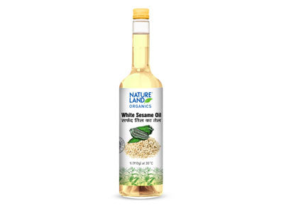 Buy Natureland's Organic White Sesame Oil Online,1ltr