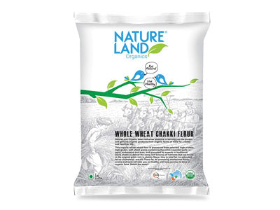 Buy Natureland's Organic Whole Wheat Flour/Atta Online At Orgpick