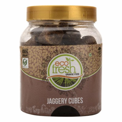 Buy best quality Ecofresh Organic Jaggery Powder Cube Online, 400gm-Orgpick