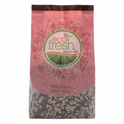 Organic Dal Urad (Chilka) (Eco-Fresh)