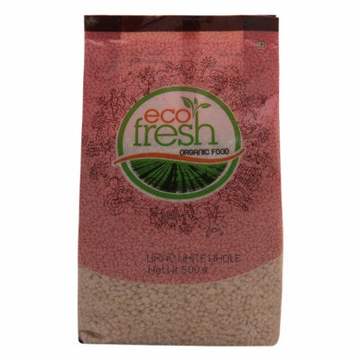 Organic Urad White Whole (Eco-Fresh)