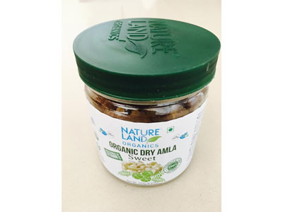 Organic Dry Amla Sweet Candy (Nature Land)