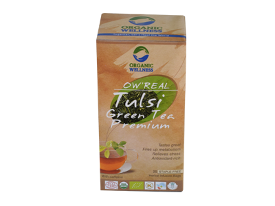 OW' Real Tulsi Green Tea Premium - Orgpick.com