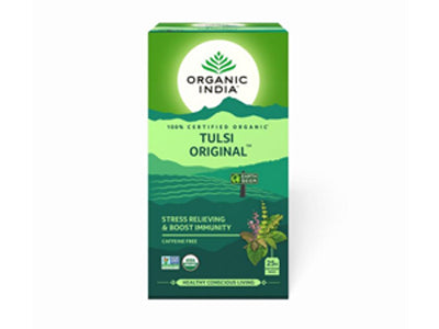 Organic Tulsi Green Original Tea Bags (Organic India)