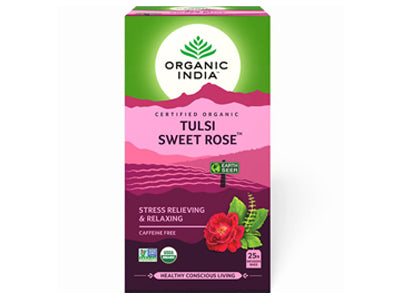 Organic Tulsi Sweet Rose (Organic India)